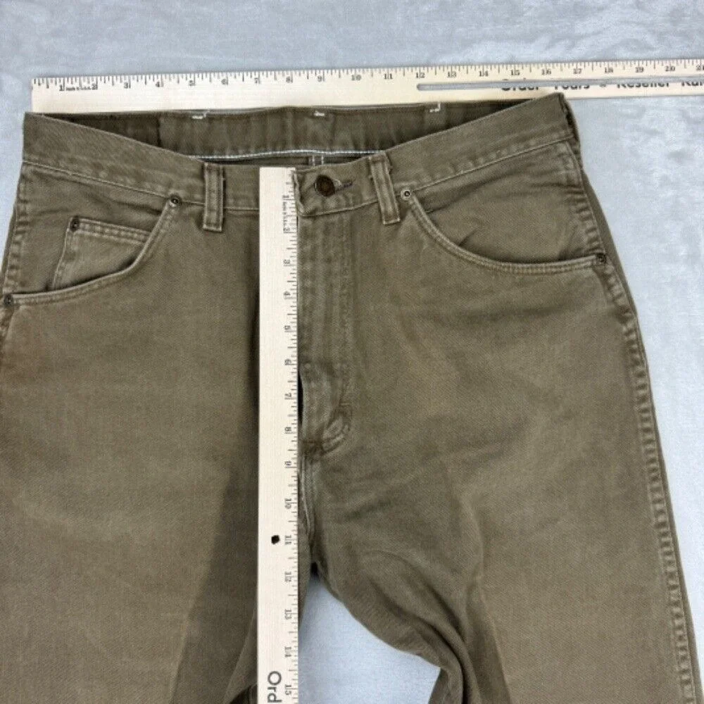 Vtg 90s USA Wrangler Jeans Relaxed‎ Fit Faded Jeans Size 36x30 Actual (32x30)